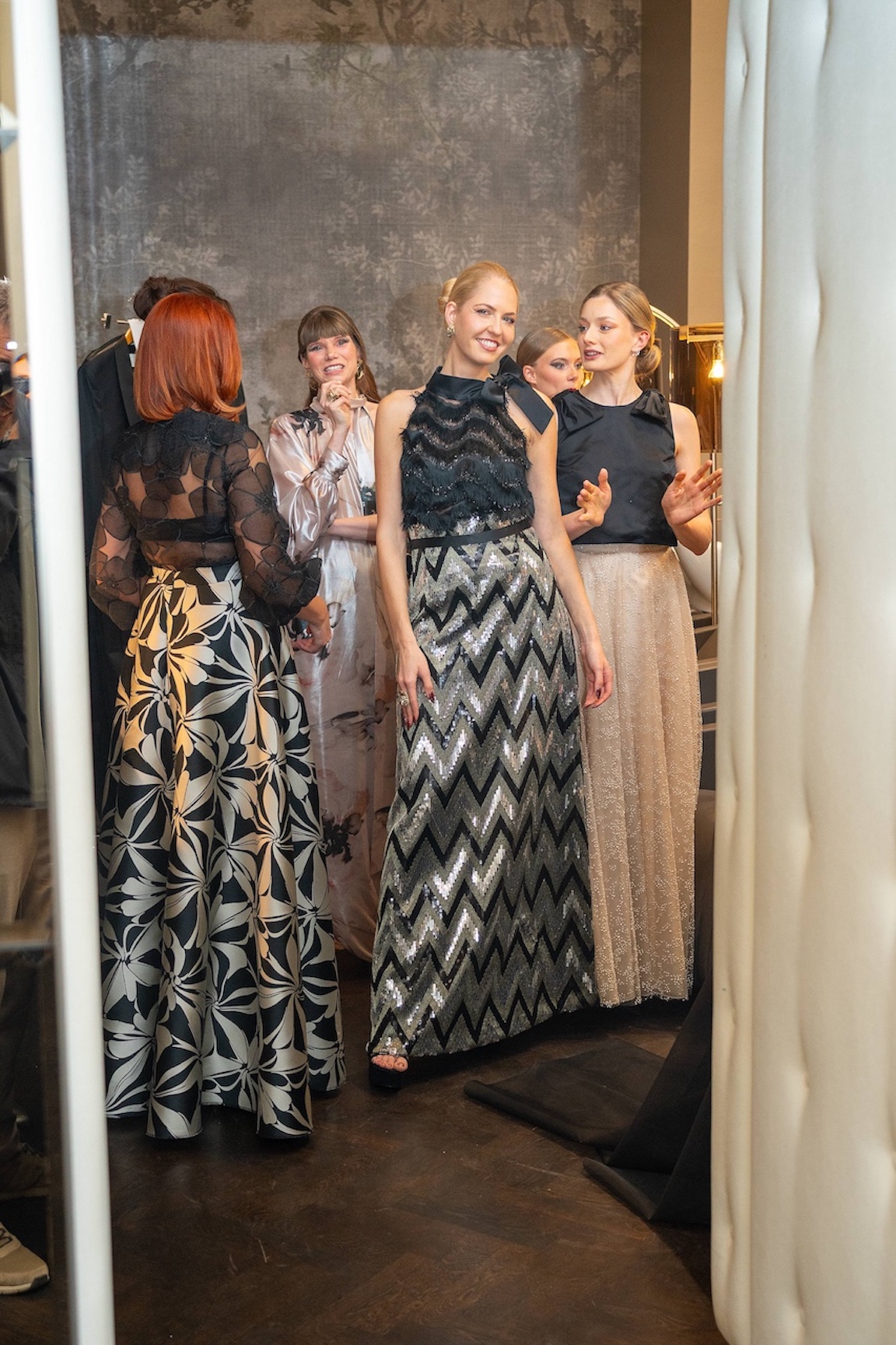 Kaffeesiederball Fashion Shooting und Modenschau mit Mode Designern