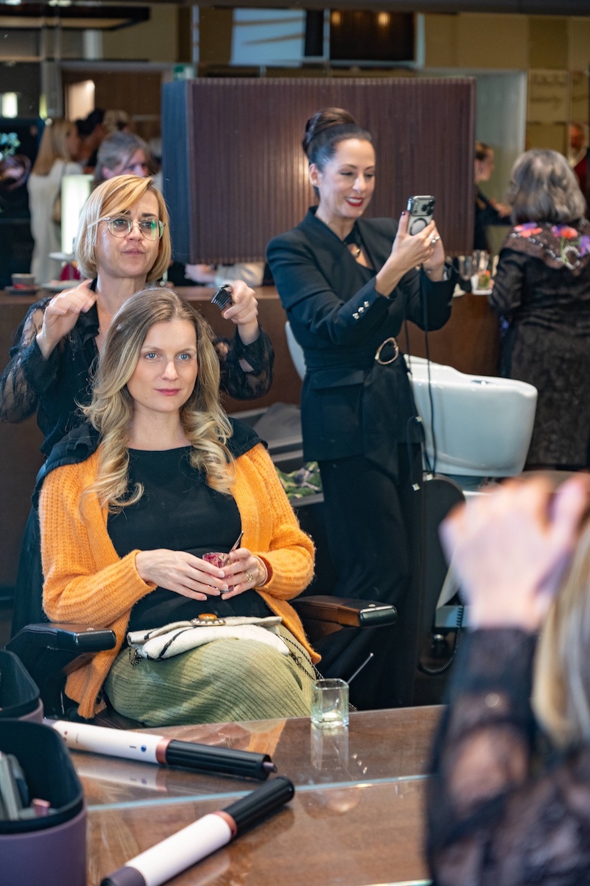 Kaffeesiederball Fashion Shooting und Modenschau mit Mode Designern
